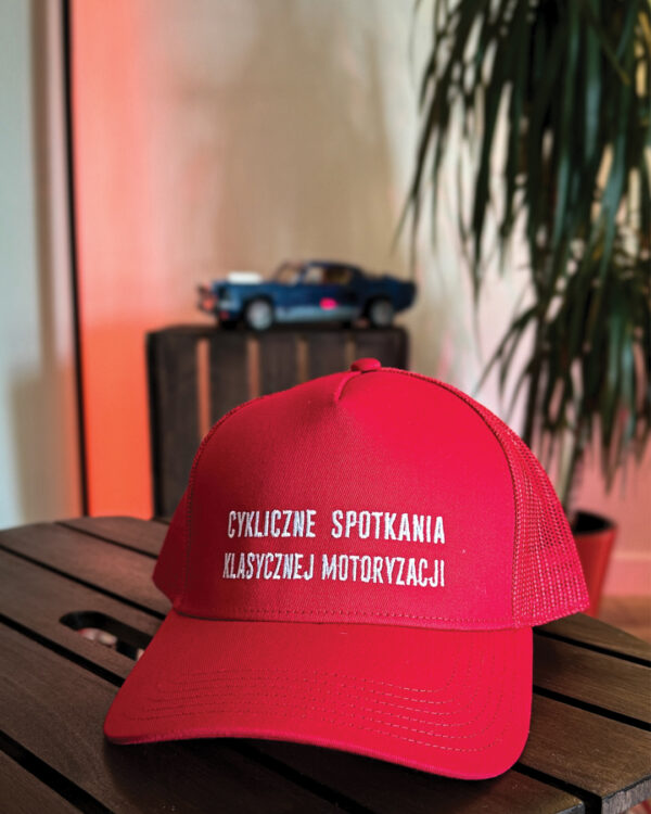 Czapka z daszkiem Cykliczne Spotkania Klasycznej Motoryzacji - obrazek 2