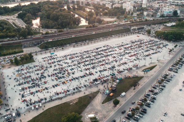 Wlepka cegiełka Cykliczne Spotkania 2024 Youngtimer Warsaw - obrazek 4