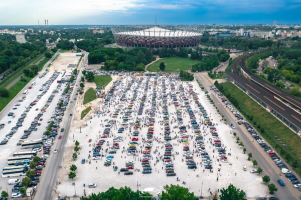 Zestaw wlepek Cykliczne Spotkania 2025 Youngtimer Warsaw - obrazek 3